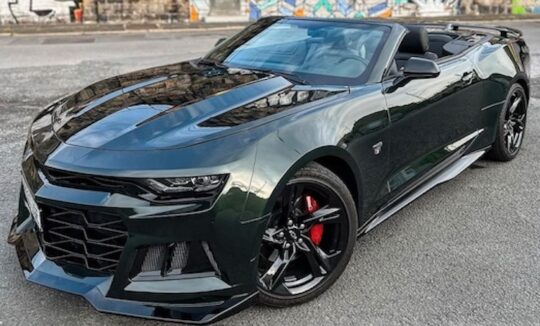 Front side of Rent a Camaro SS2 ZL1 in Dortmund