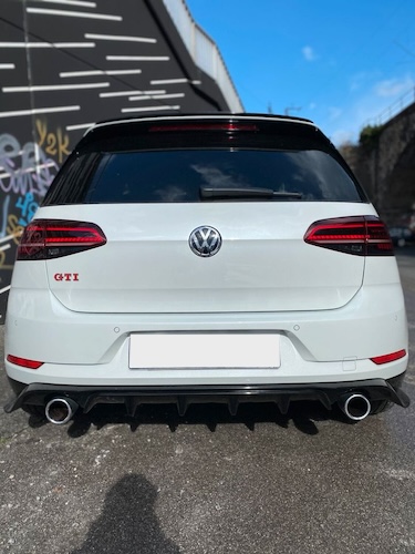 Back of Rent a VW Golf GTI TCR in Dortmund