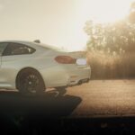 Back side of Rent a BMW M4 CS in Dortmund