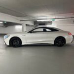 Side view of Rent a Mercedes S500 S63 AMG in Dortmund