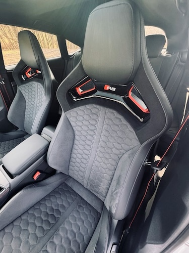 Seats of Rent a Audi RS5 Sportback in Kassel