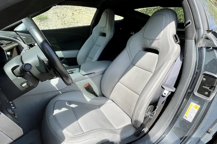 Interior of Rent a Corvette in Ingolstadt