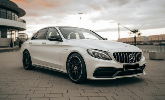 Rent a Mercedes C63 AMG in Ludwigshafen Hero