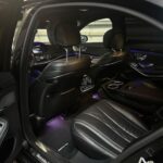 Backseats of Rent a Mercedes S500 AMG in Dortmund