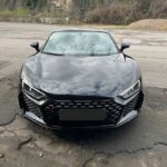 Front view of Rent a Audi R8 V10 Spyder in Dortmund