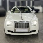 Front view of Rent a Rolls Royce Ghost in Berlin