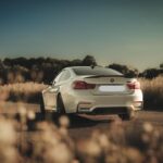 Back view of Rent a BMW M4 CS in Dortmund