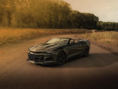 Front of Rent a Camaro SS2 ZL1 in Dortmund