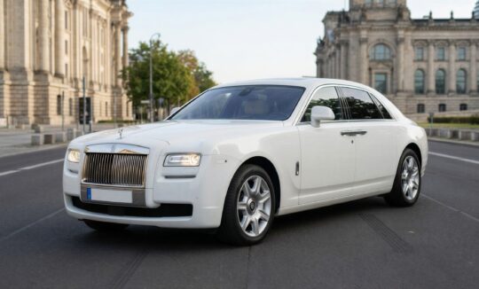 Rent a Rolls Royce Ghost Limousine in Berlin hero