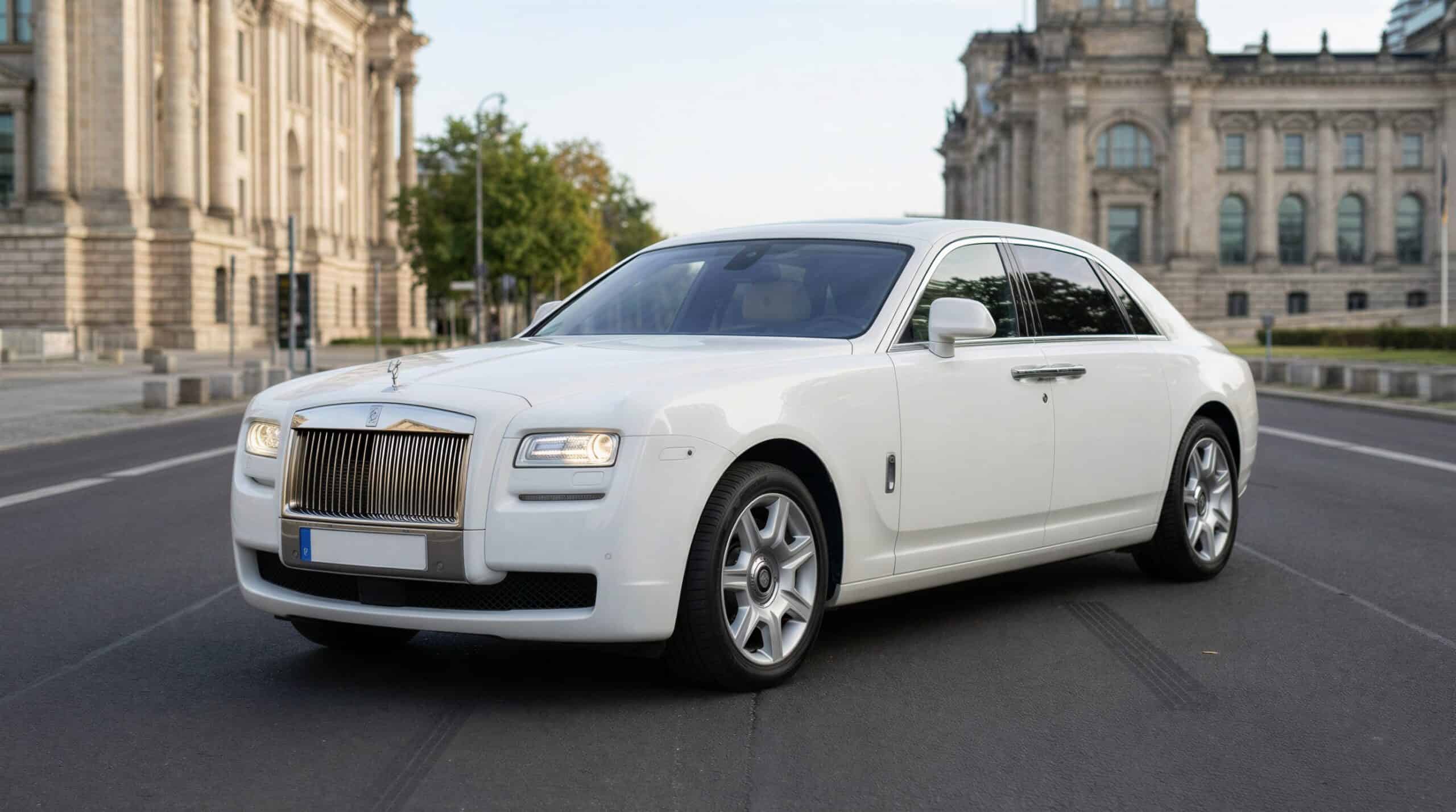 Rent a Rolls Royce Ghost Limousine in Berlin hero
