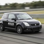 Suzuki Swift Sport on the race track hero