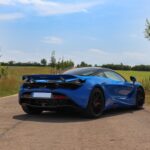 Back site view from McLaren 720s in Erfurt