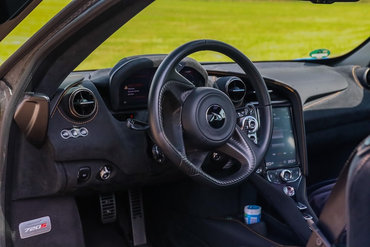 Interieur from McLaren 720s in Erfurt