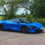 site view from McLaren 720s in Erfurt