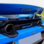 back site and exhaust system from McLaren 720s in Erfurt