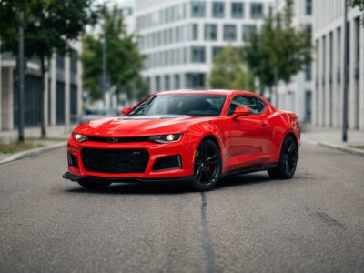 Rent a Chevrolet Camaro SS in Stuttgart hero
