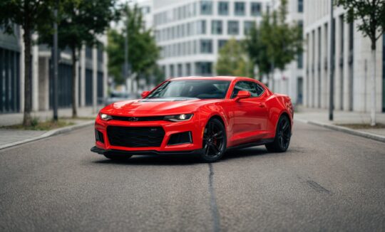 Rent a Chevrolet Camaro SS in Stuttgart hero