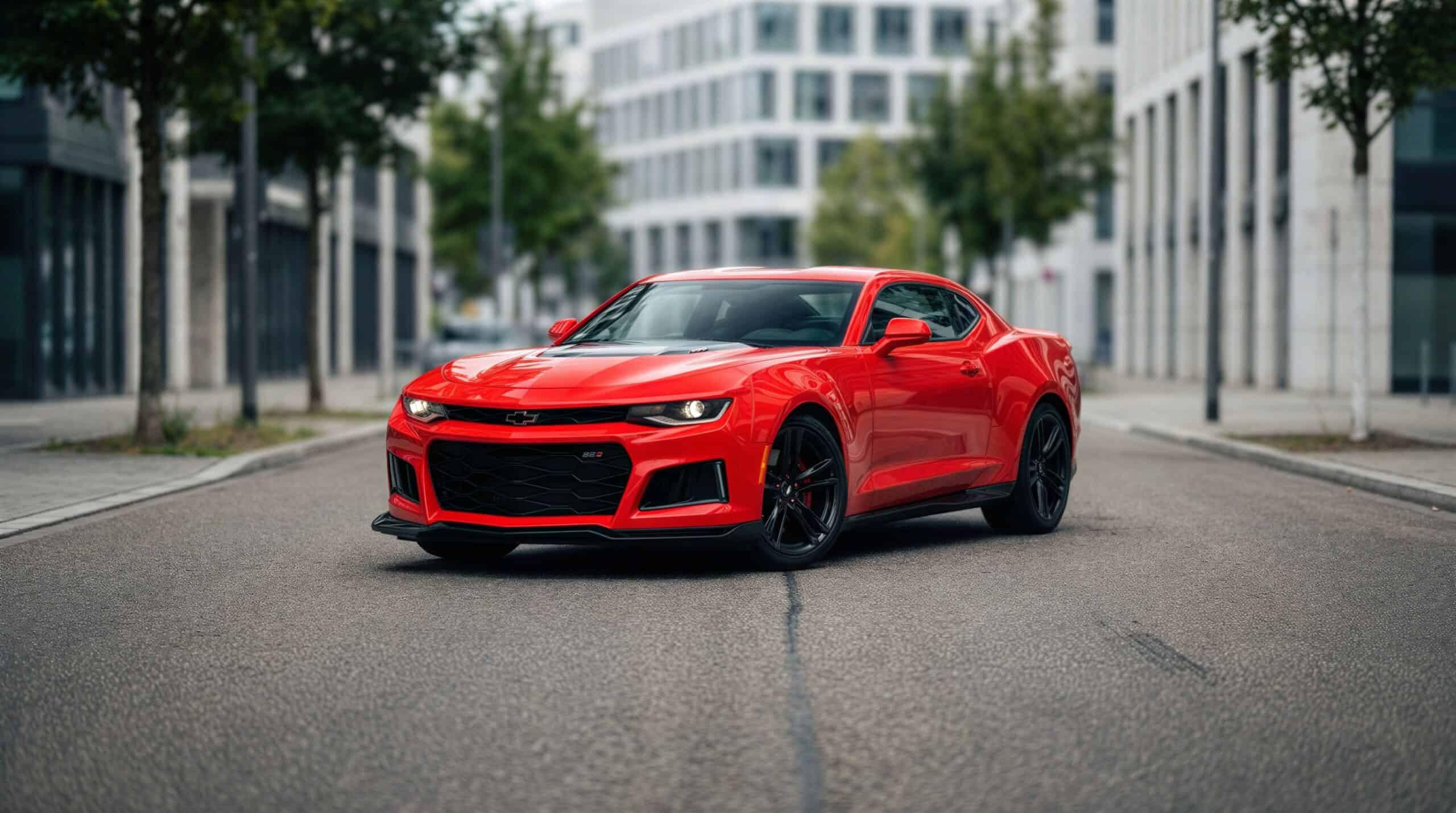 Rent a Chevrolet Camaro SS in Stuttgart hero