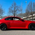 Side view from BMW M2 in Munich