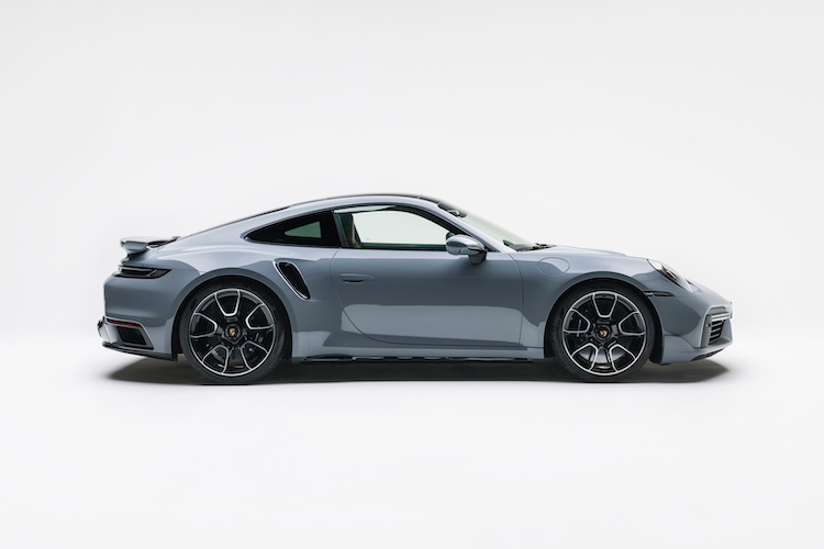 site view from Porsche 992 Turbo S in Cologne