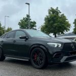Front view from Mercedes GLE 63S AMG in Munich