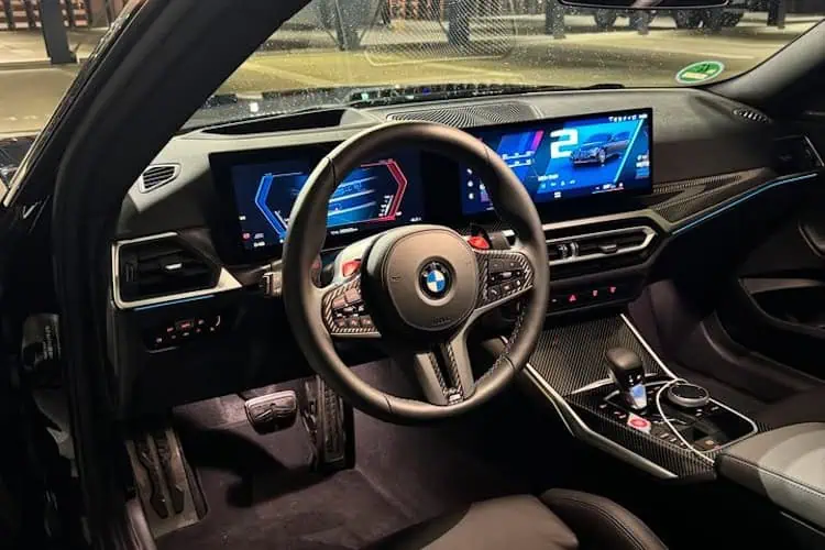 Interior from BMW M2 in Frankfurt