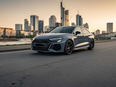 Rent an Audi RS3 in Frankfurt Hero