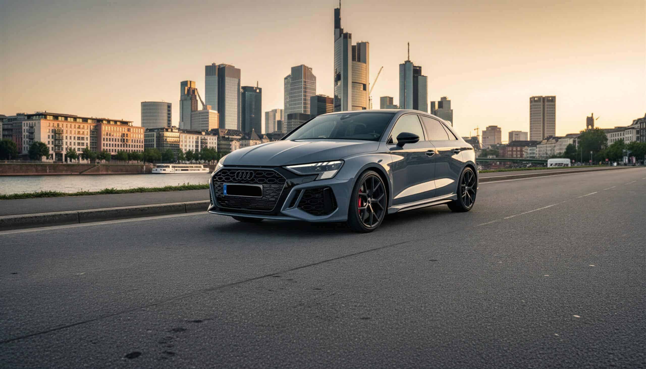 Rent an Audi RS3 in Frankfurt Hero