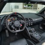 Interior from Audi R8 Performance Spyder in Stuttgart