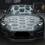 Front view from Porsche 992 Carrera gts Cabrio in Köln