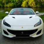 Front view from Ferrari Portofino in Berlin