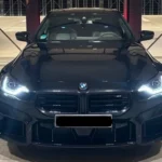 Front view from BMW M2 in Frankfurt