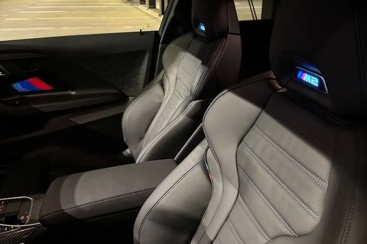Interior from BMW M2 in Frankfurt