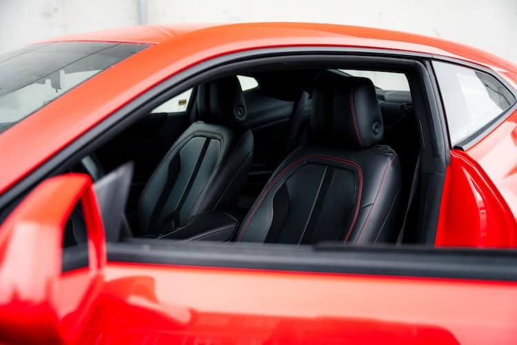 Interior from Chevrolet Camaro SS in Stuttgart