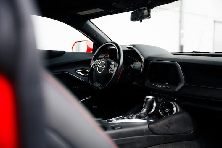 Interior from Chevrolet Camaro SS in Stuttgart