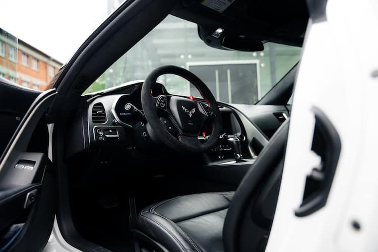 Interior from Chevrolet Corvette C7 Stingray in Stuttgart