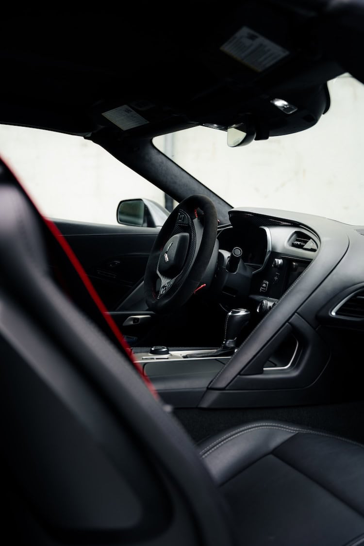 Interior from Chevrolet Corvette C7 Stingray in Stuttgart