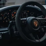 Interieur from Porsche 91 GT3 in Cologne