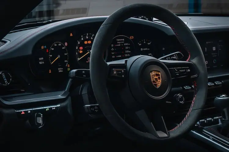 Interieur from Porsche 91 GT3 in Cologne
