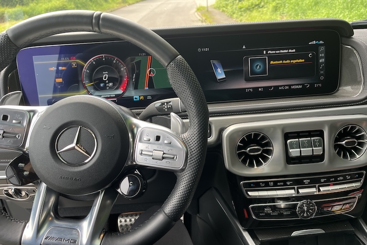 Interior from Mercedes G Class in Duisburg