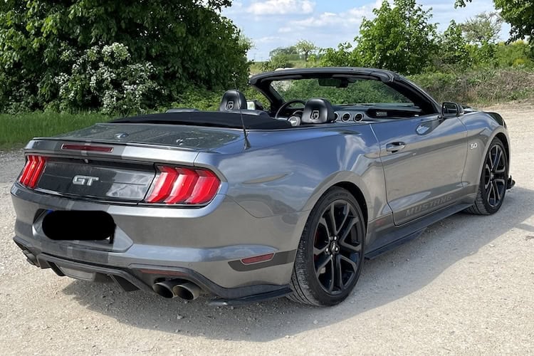 back site from Ford Mustang GT Convertible in Ingolstadt