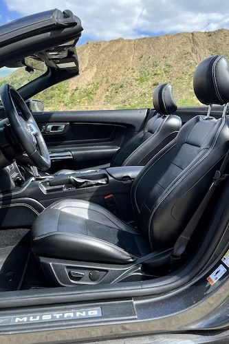 seats from Ford Mustang GT Convertible in Ingolstadt