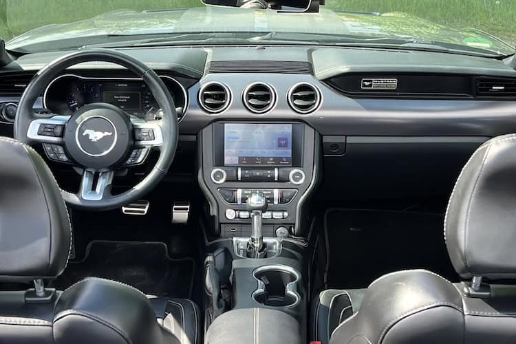 Interieur from Ford Mustang GT Convertible in Ingolstadt