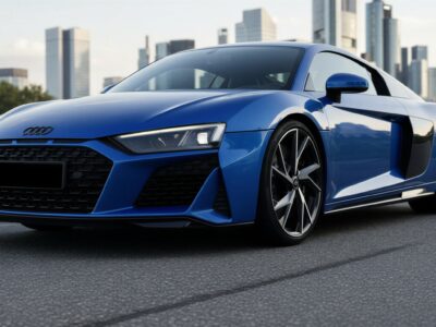 Rent an Audi R8 V10 in Frankfurt Hero