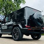 Back view from Mercedes G Class in Duisburg