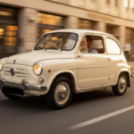 Fiat 750 Zastava classic car rental in Munich Hero