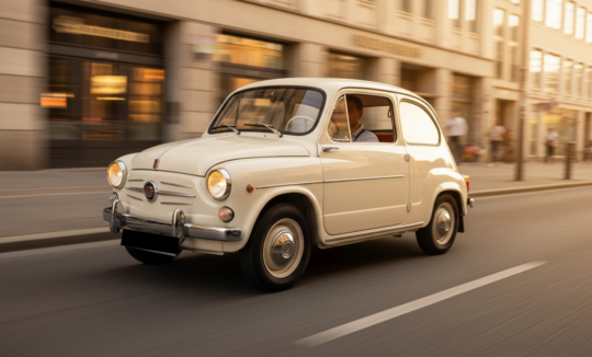Fiat 750 Zastava classic car rental in Munich Hero