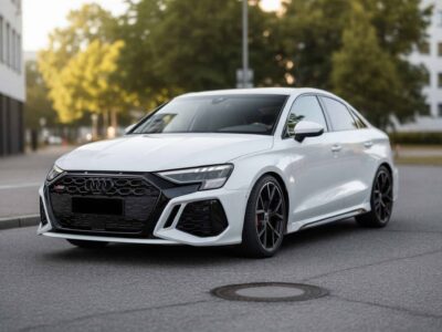 Audi RS3 Sedan in Munich Hero