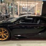 Side view from Bugatti Chiron