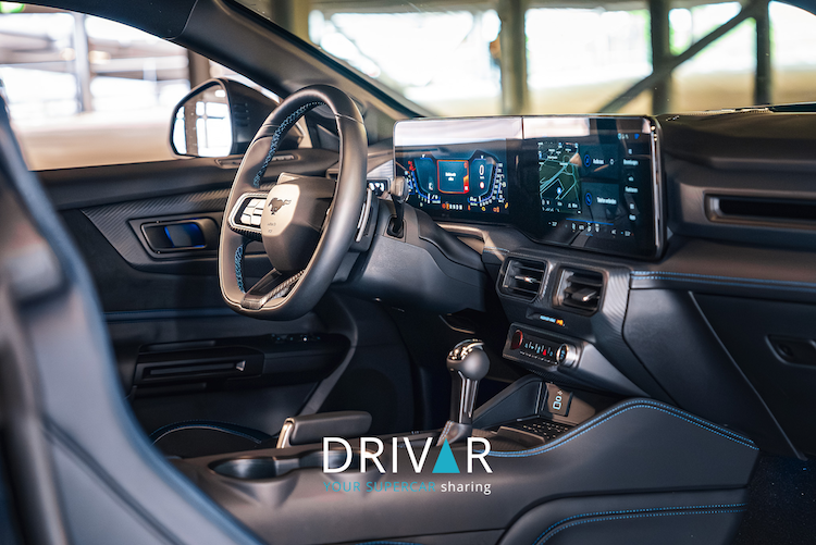 Interior from Ford Mustang GT Dark Horse in Düsseldorf